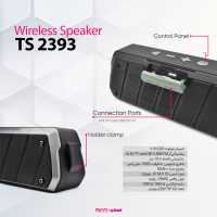 مشخصات، قیمت و خرید اسپیکر بلوتوثی قابل حمل تسکو مدل TS2393 ...